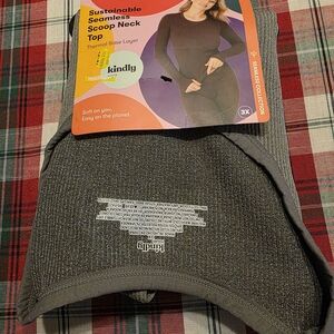 Kindly Women's Gray Long Sleeve Top